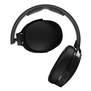 Headphones: SKULLCANDY HESH 3 Bluetooth Wireless Over-Ear Headphones Mic Foldable 22 Hr Battery - Black