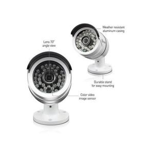 CCTV Systems: Swann PRO-T853 HD 1080P CCTV Camera For DVR-4750 4575 1590 1600 8075 5000 x 1 (with bnc, splitter)