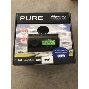 PURE Highway In-Car DAB Radio VL60905 Portable FM Transmitter Windscreen Mount