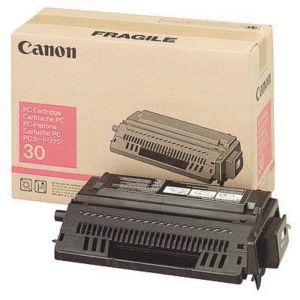 Printer Accessories: Original Genuine Canon PC 30 Black Toner Cartridge 1487A003 F41-2602-040