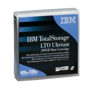 Cartridges: IBM TotalStorage LTO Ultrium 200GB Data Cartridge PN 08L9870 Blue