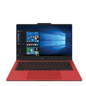 Laptops: AVITA Liber V 14 inch Laptop AMD Ryzen 5 3500U 8GB 128GB SSD Win 10 NS14A8UKV531 Red