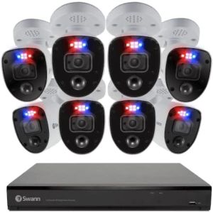 Swann DVR 5580 16 Channel CCTV Security Kit 2TB 8 x 4KRL Enf