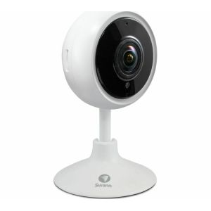 CCTV Cameras: SWANN SWIFI-TRACKCM32GB-EU Full HD 1080p WiFi Security Camera With 32gb SD Card