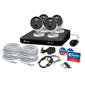 CCTV Systems: Swann CCTV System NVR 8-8780 8 Channel 2TB 4 x 12MP NHD-1200BE Audio Cameras SWNVK-890106