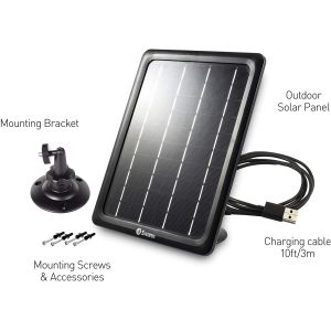 CCTV Cameras: SWANN SWIFI-CAM 1080p Wireless Security Camera + Solar Charging Panel SWWHD-INTSOL