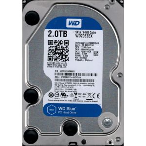 CCTV: Western Digital Blue 1TB WD10EZEX 3.5 inch PC Desktop Hard Drive SATA III 64mb